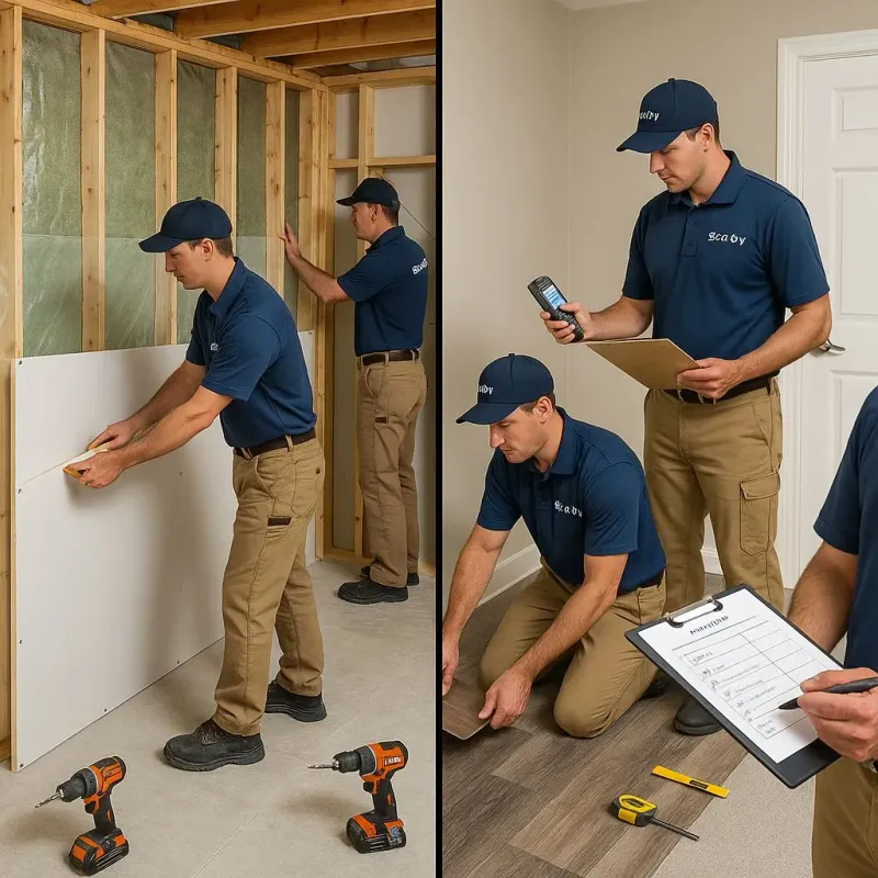 Repairs and Reconstruction process in Graysville, AL